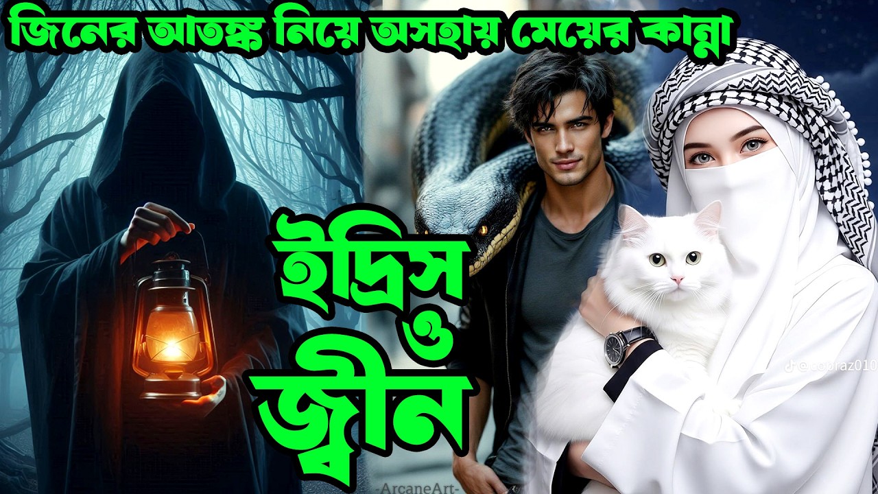 ইদ্রিস ও জিনের রোমহর্ষক কাহিনী। জিনের আতঙ্ক নিয়ে অসহায় মেয়ের কান্না ।