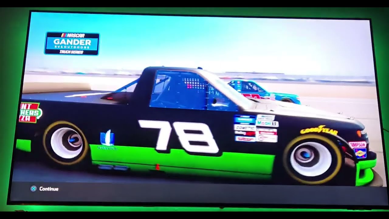 Nascar Heat 5 Truck Series Race at Auto Club Speedway  PS4