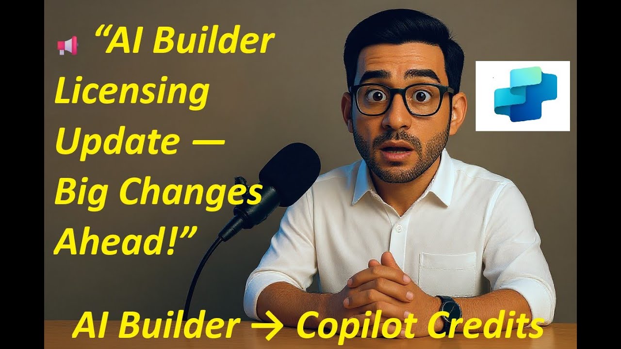 Big Shock for Power Platform Users &mdash; AI Builder Credits Ending!