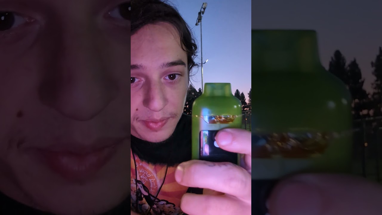 Blinker 2G Flip Disposable Green apple Diesel/Blue nerdz review #420 #cbdforthepeople #cbdcommunity