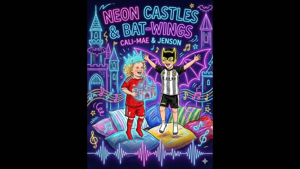 Neon Castles & Bat Wings