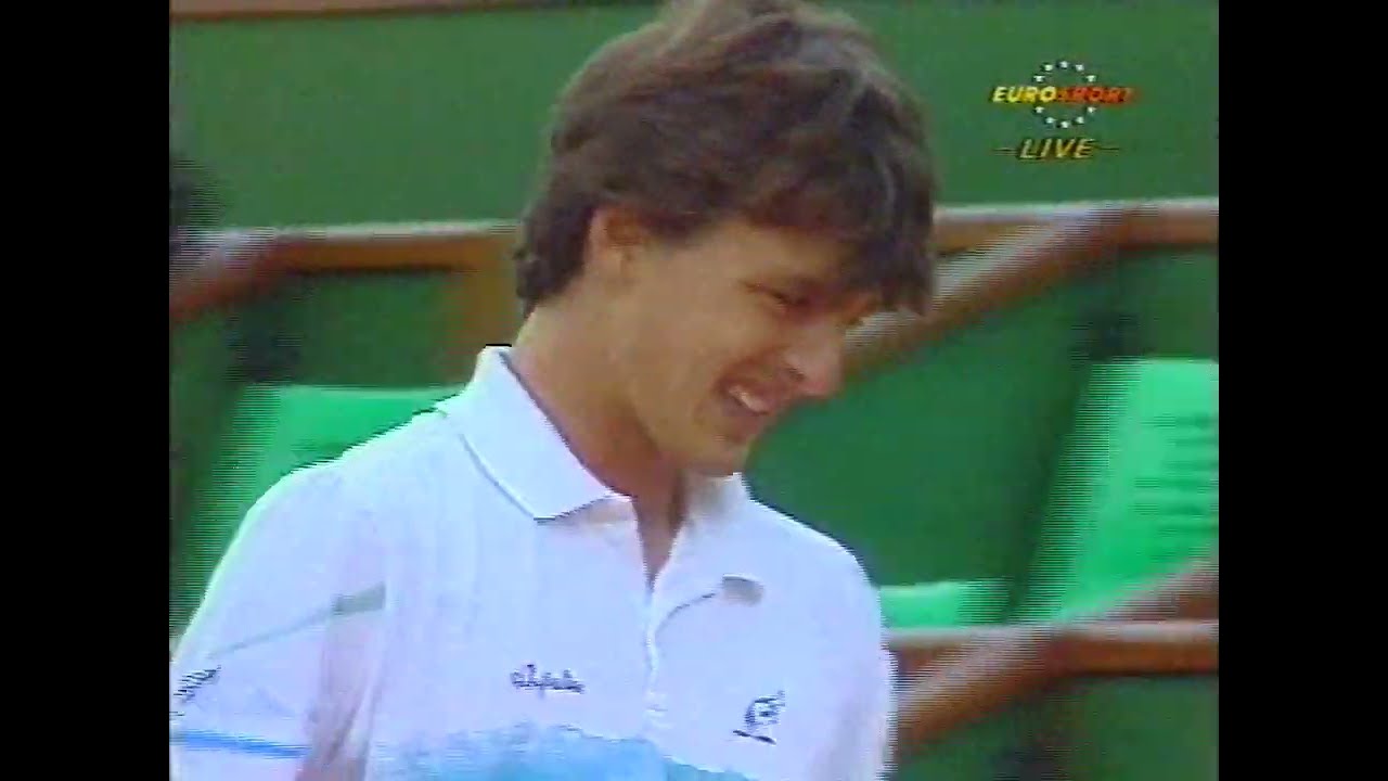 Thomas Muster vs Goran Ivanisevic - French Open 1990 VF