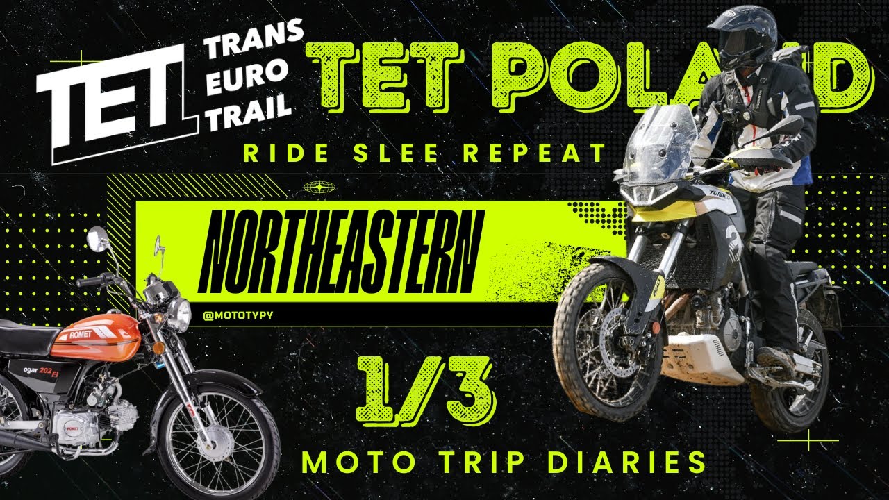 TET Poland North-Eastern -Warmia i Mazury szutrowy labirynt jezior i lasów 1/3