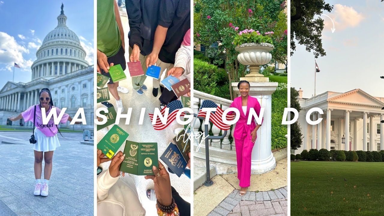 WASHINGTON DC VLOG: US Capitol, The White House, MWF Summit & more | Mandela Washington Fellowship
