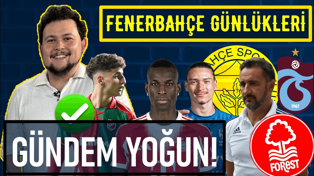 ADEM TAMAM ✅ Jackson–Nunez SÜRPRİZİ! Vitor İstanbul’a Geliyor! 👀 | Fenerbahçe Günlükleri