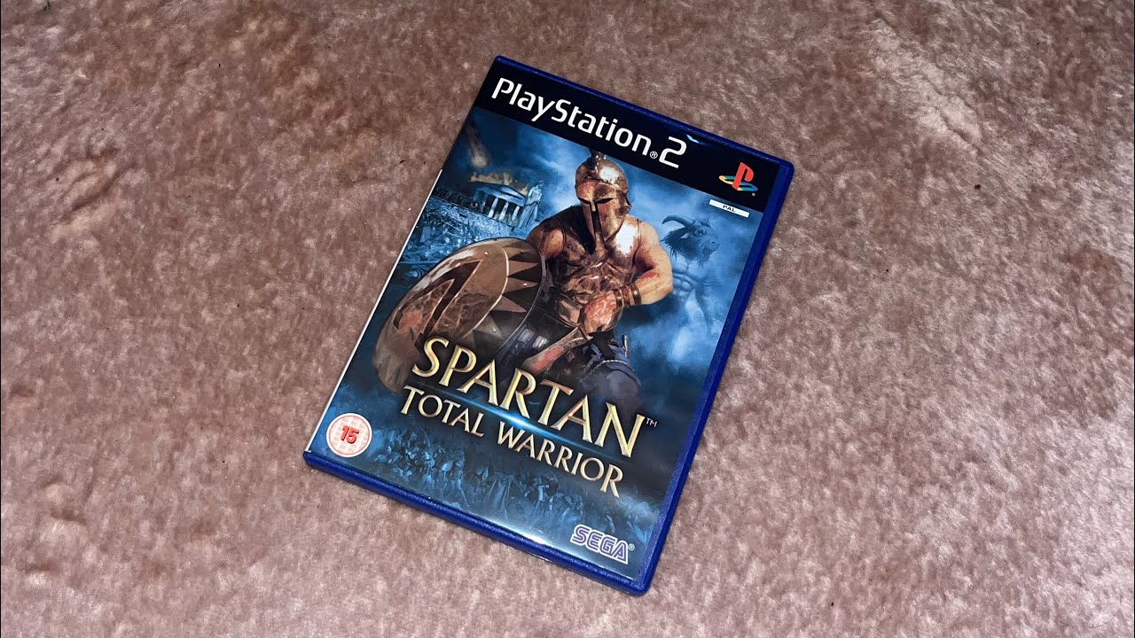 Распаковка игры SPARTAN TOTAL WARRIOR (PLAYSTATION 2)!