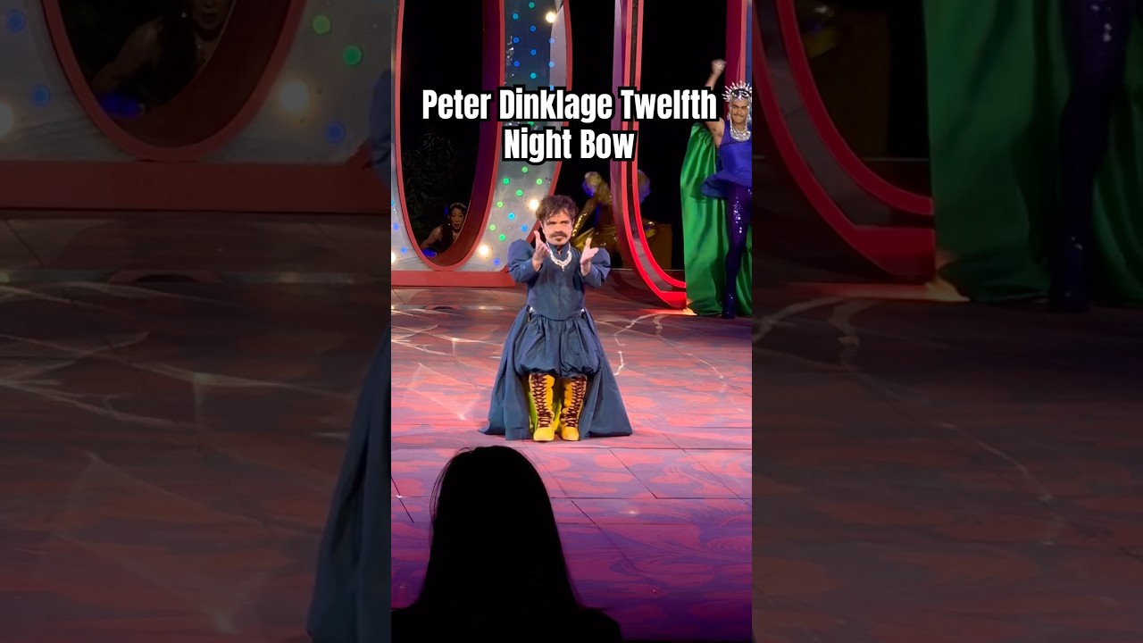 Peter Dinklage Twelfth Night Shakespeare In The Park #peterdinklage #theatre #theater