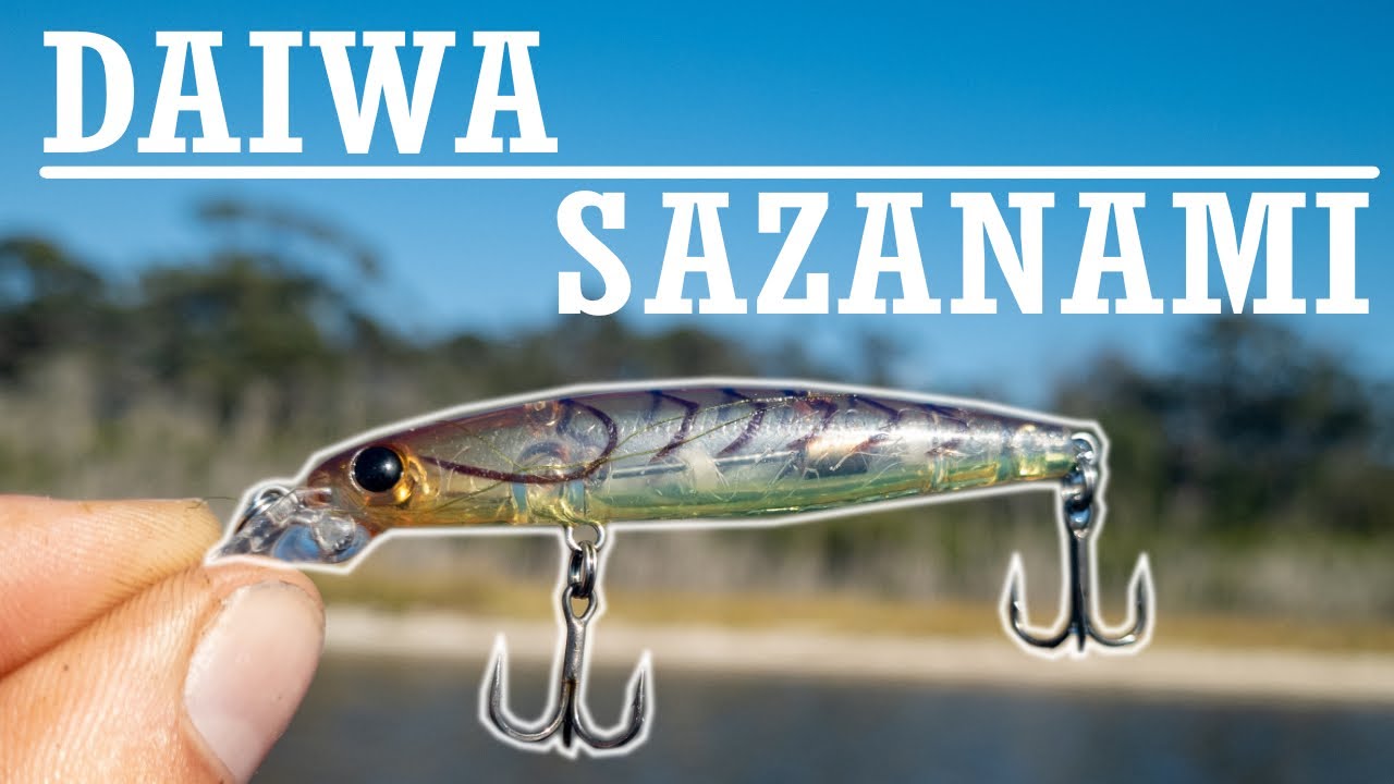NEW LURE! Daiwa Sazanami First Impressions