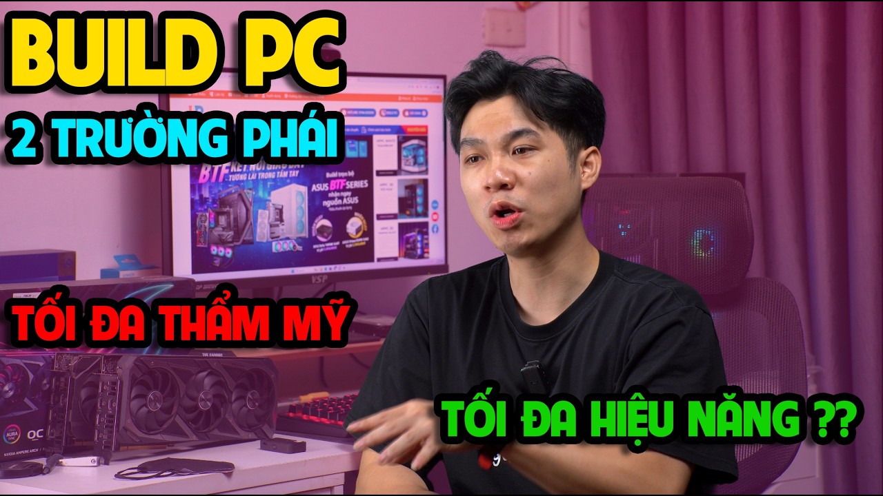 TRƯỜNG PH&Aacute;I BUILD PC CỰC ĐỐI LẬP ! AE CHỌN PHE N&Agrave;O  ??