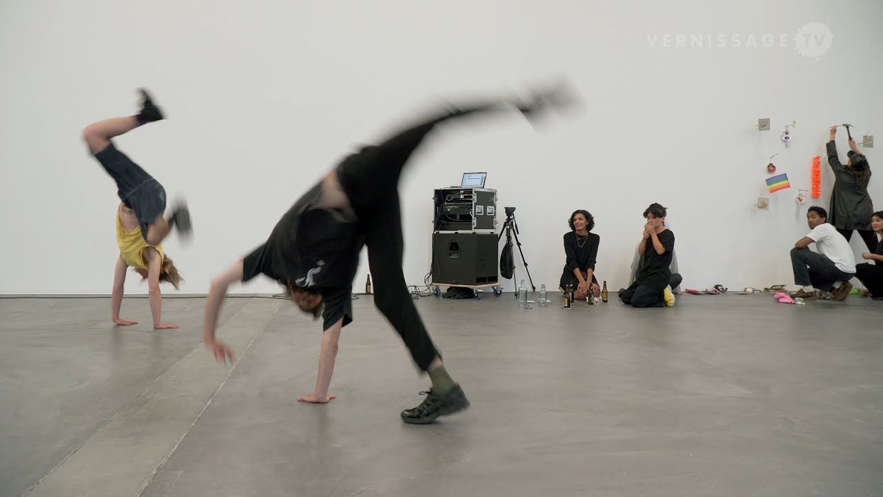 Nils Amadeus Lange / Performance at Kunsthalle Zürich