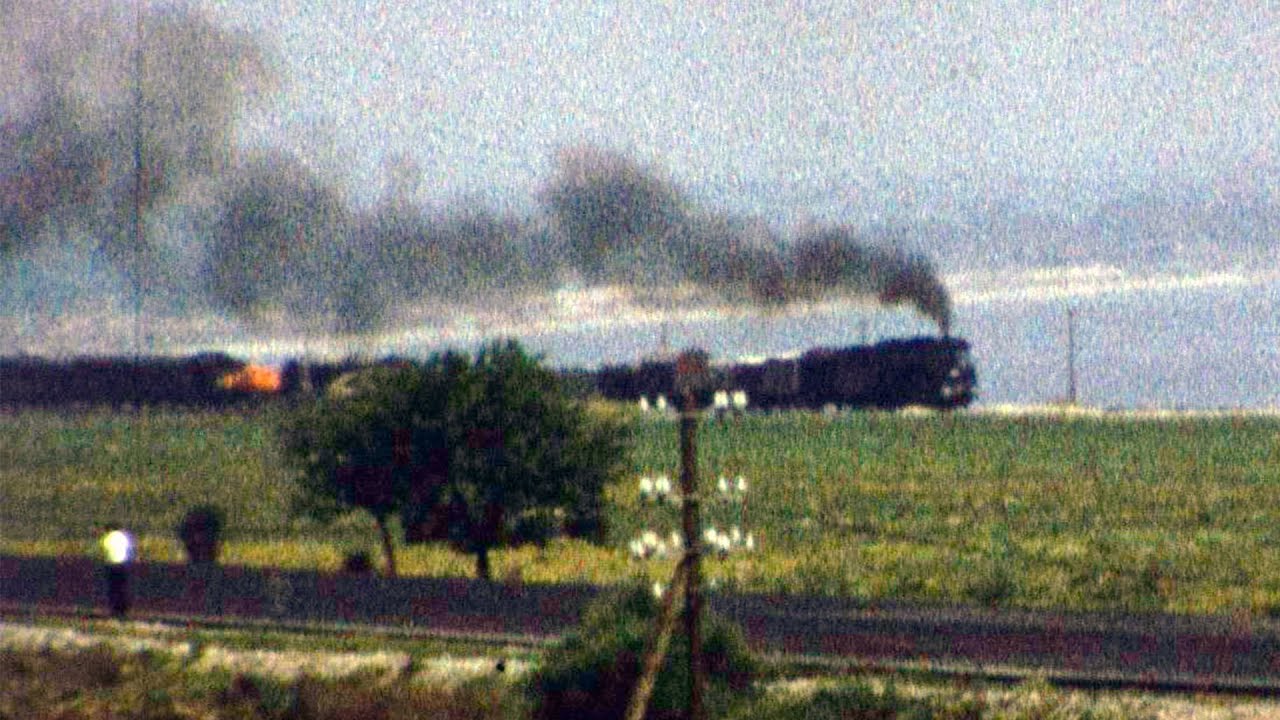 Τρένο με ατμάμαξα στο Λιτόχωρο - 1973 (βουβό φιλμ super 8mm)