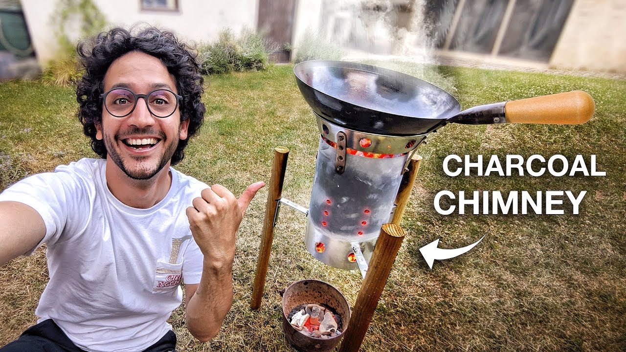 How to make a Wok Burner from Chimney Starter (hack)