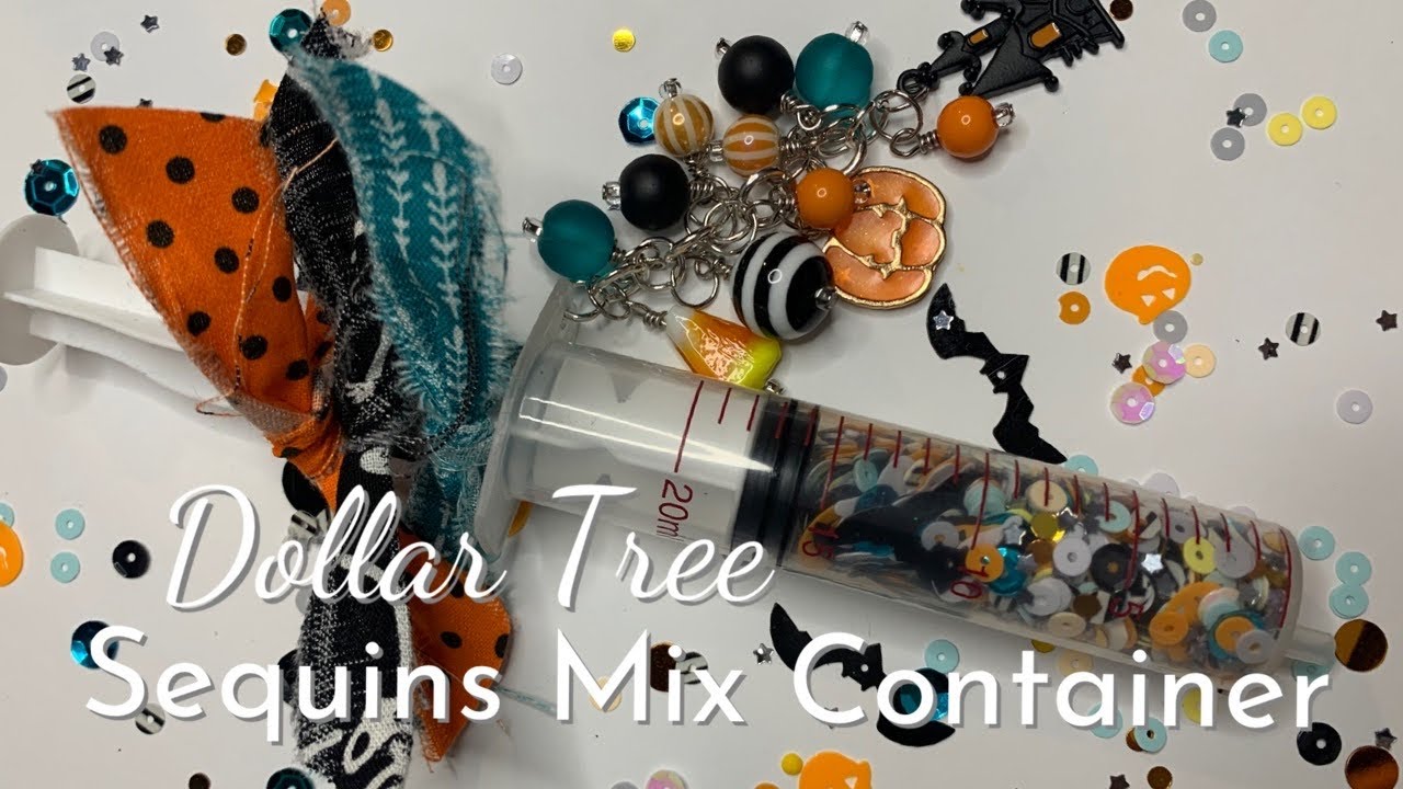 Sequins Mix Using Dollar Tree Syringe!