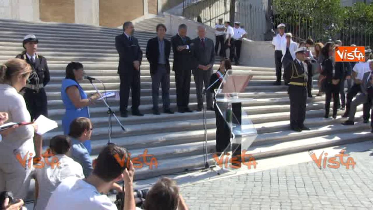 Riapertura Trinità dei Monti, Raggi: 