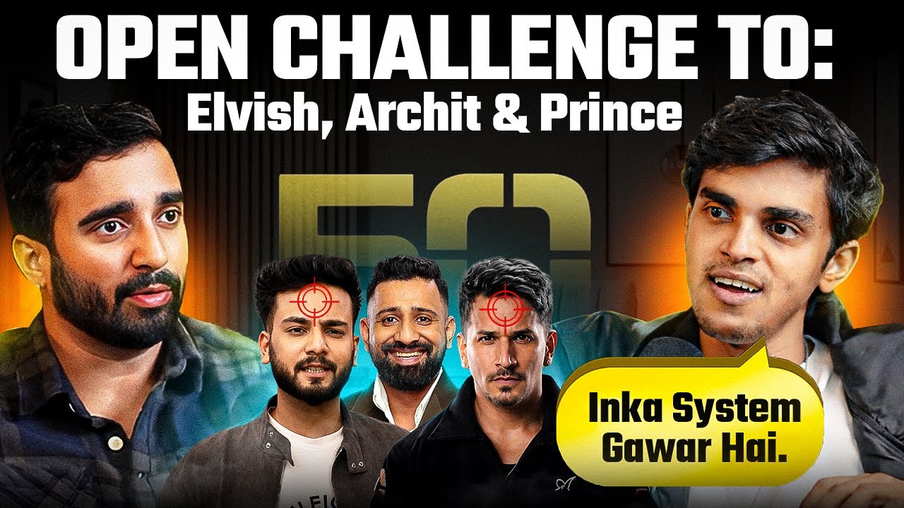 Maxtern v/s Elvish Again💀: &ldquo;RAJAT कबतक बचाएगा इन्हें&rdquo; | The 50