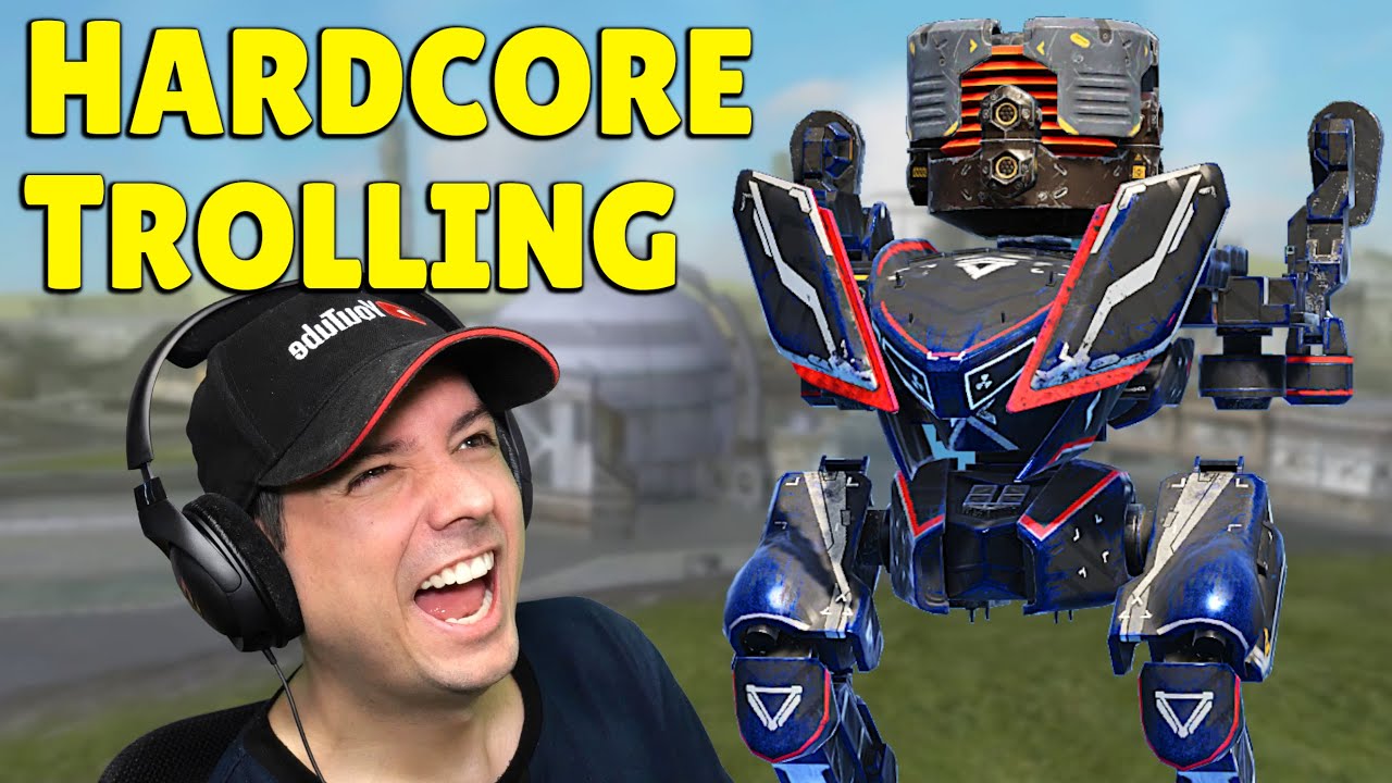 War Robots: САМЫЙ СМЕШНОЙ ТРОЛЛЬ против Мета-Квада &mdash; геймплей Falcon