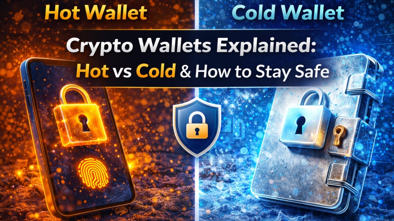 Crypto Wallets Explained: Hot vs Cold Wallets & How to Stay Safe