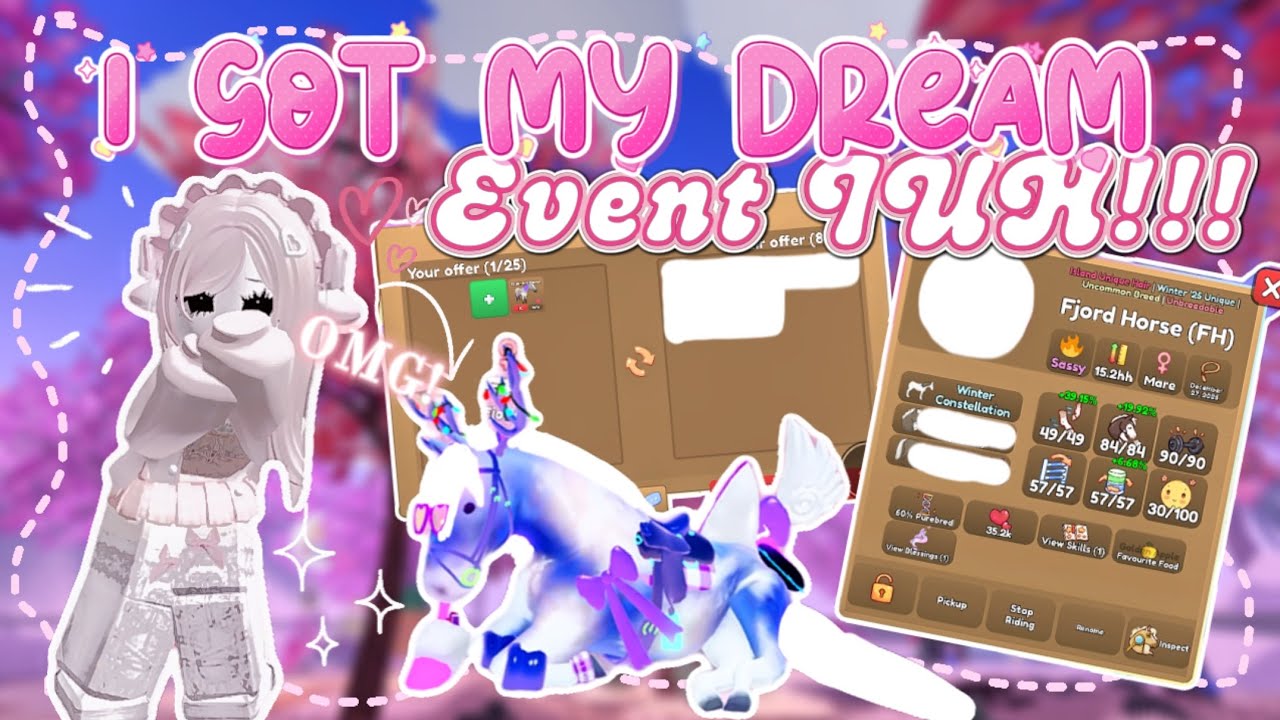 👀- Я получила событие своей мечты IUH! 🤯🌌💜 || Острова Дикого Коня