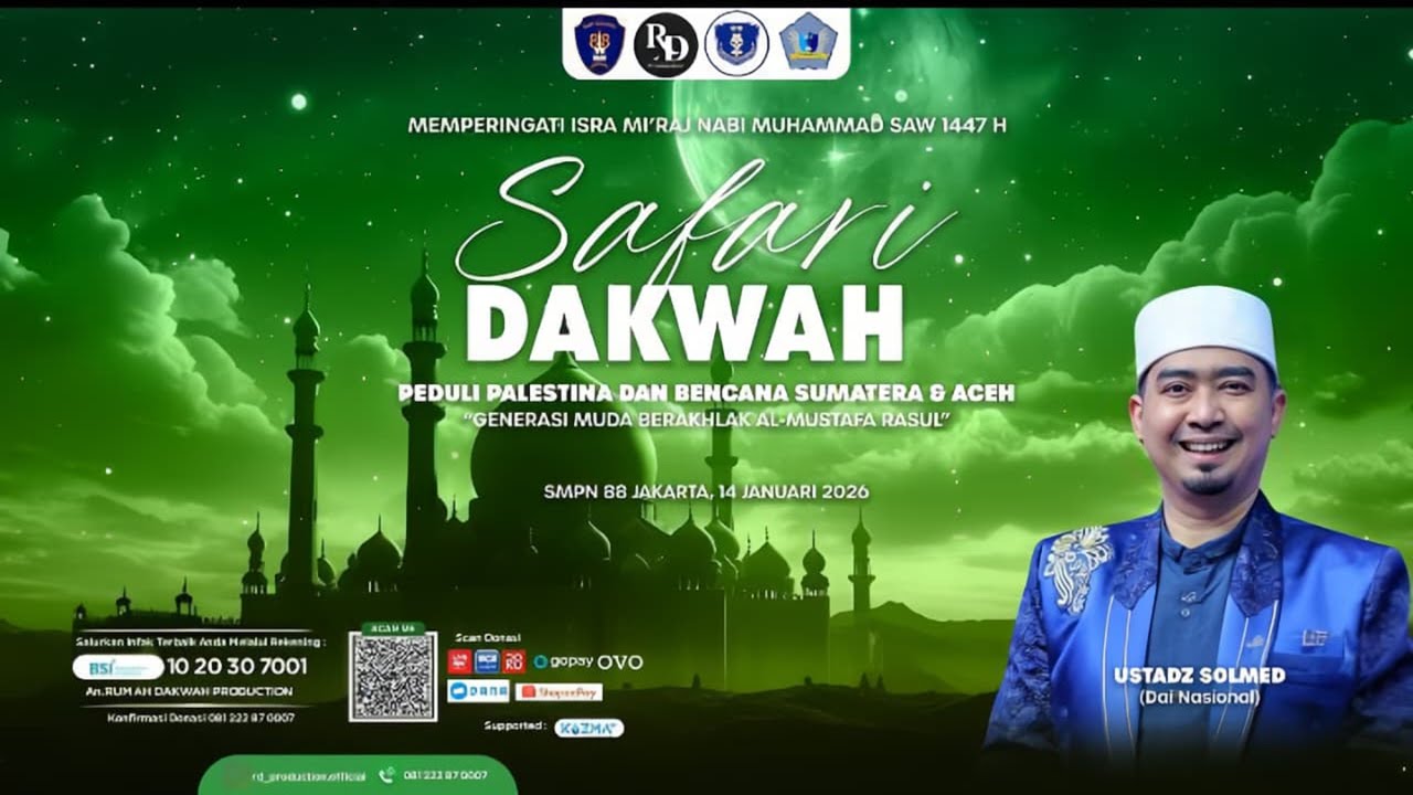 PERINGATAN ISRO MI'RAJ NABI MUHAMMAD SAW