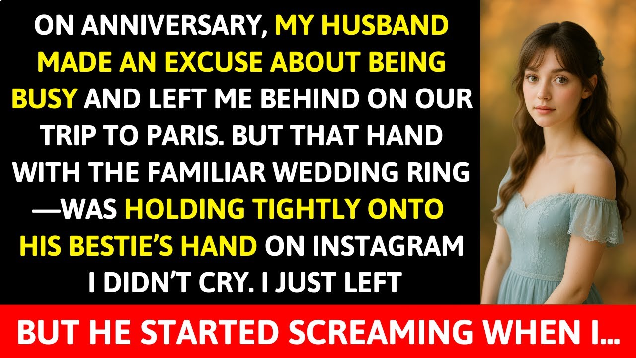 My Husband Left Me Behind on Our Anniversary Trip for “His Bestie”—But He Started Screaming When I..