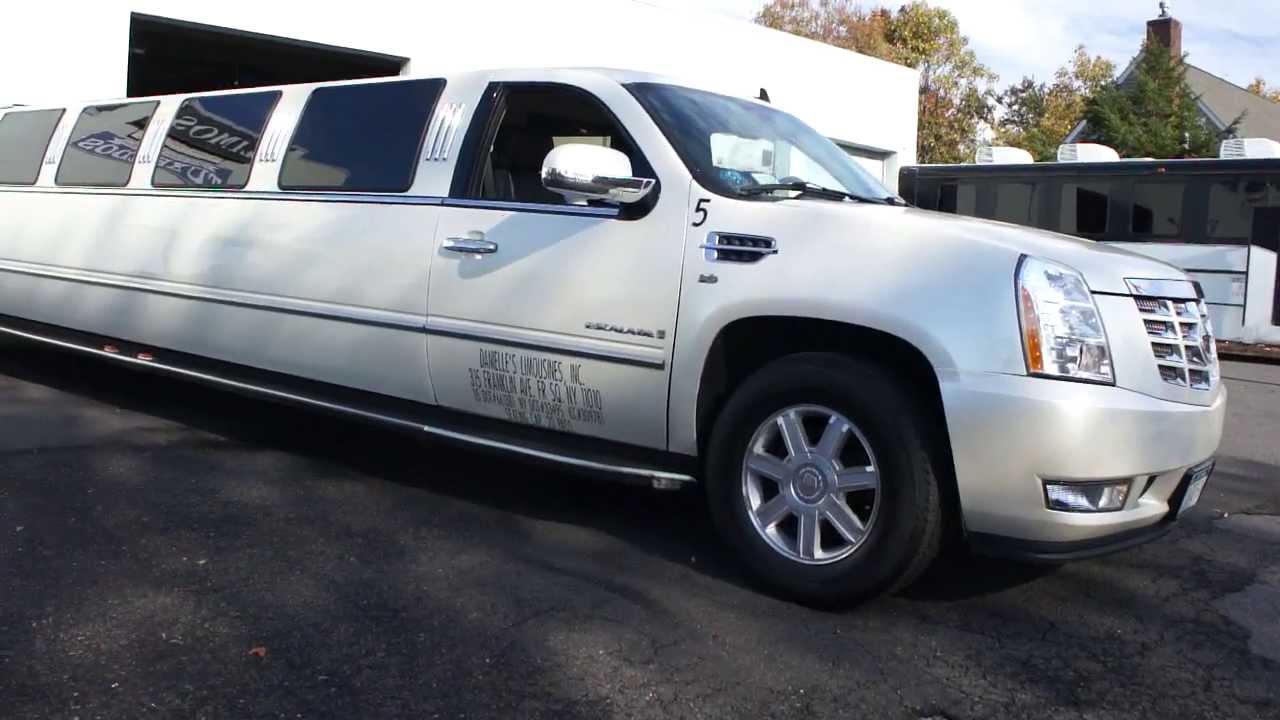 2008 Cadillac Escalade Limousine For Sale~20 Passenger~New Tires~Light Show~Ready to Work