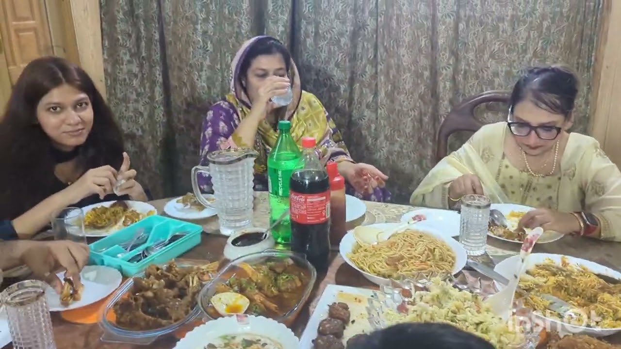 9 or 10 muharam sabeel #guest from khi Huma my child hood frnd ashi Arshad  fouzia bahibi n family