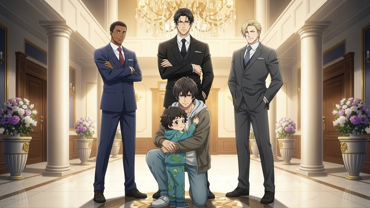 They Dared to Touch an Omega Father — The Triplet Alpha Kings Made Everyone Apologize