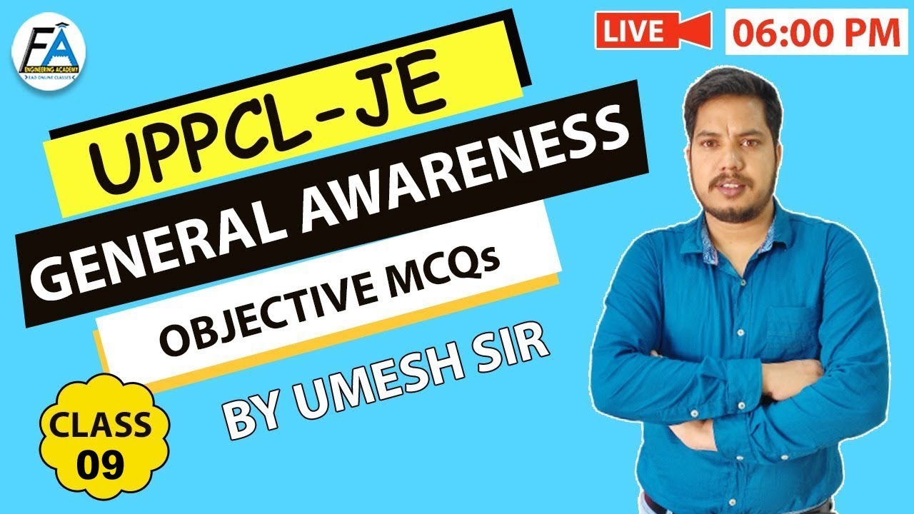 #9 UPPCL-JE ELECTRICAL ENGG | GENERAL AWARENESS | PAPER ANALYSIS  | BY UMESH SIR