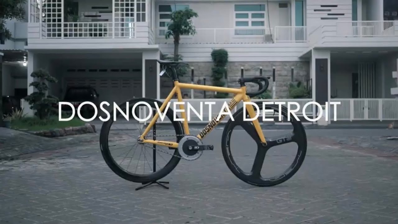 #pamerpunyatemen | Dosnoventa Detroit HEDON!? | Fixed Gear Bike Check