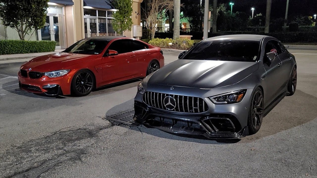 2016 BMW M4 Bolt Ons E50 vs 2021 Mercedes GT63 S AMG Bolt Ons 93