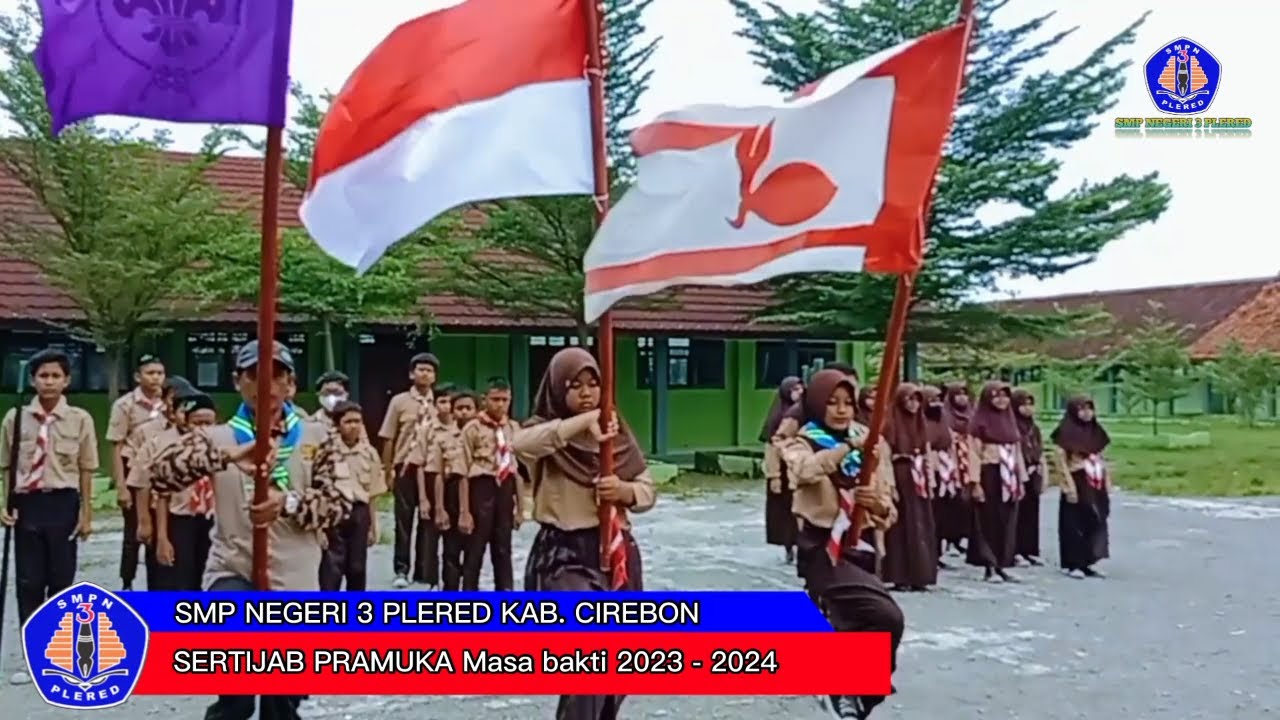 Serah Terima Jabatan (SERTIJAB) PRAMUKA Masa Bakti 2023 - 2024 SMP Negeri 3 Plered