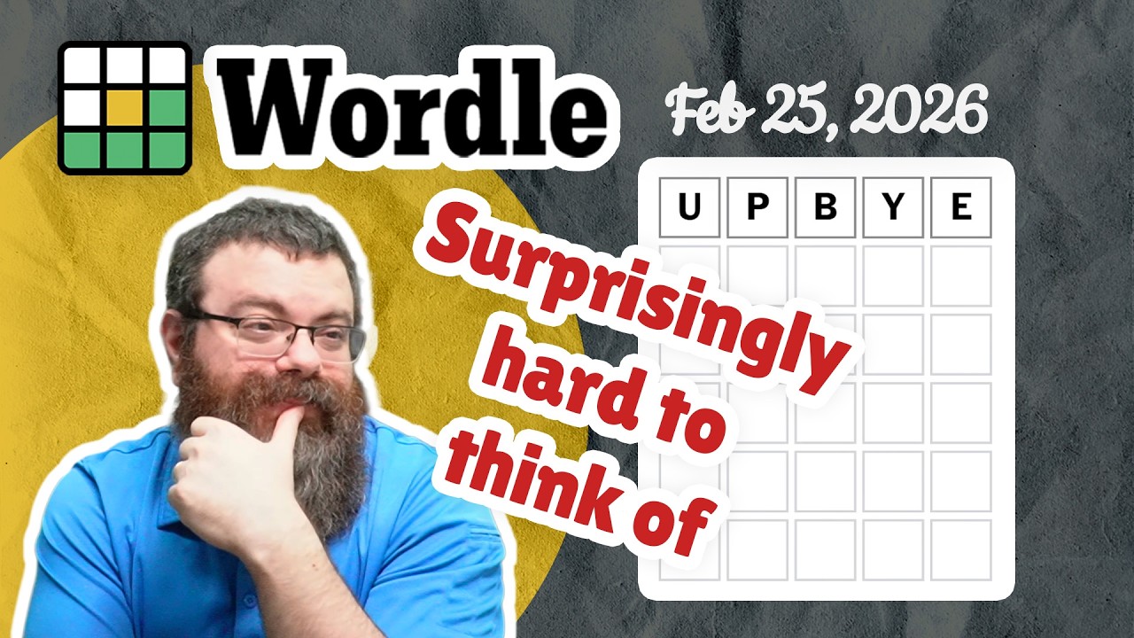 Were my guesses bad? | Wordle #1712 (Feb 25th, 2026)