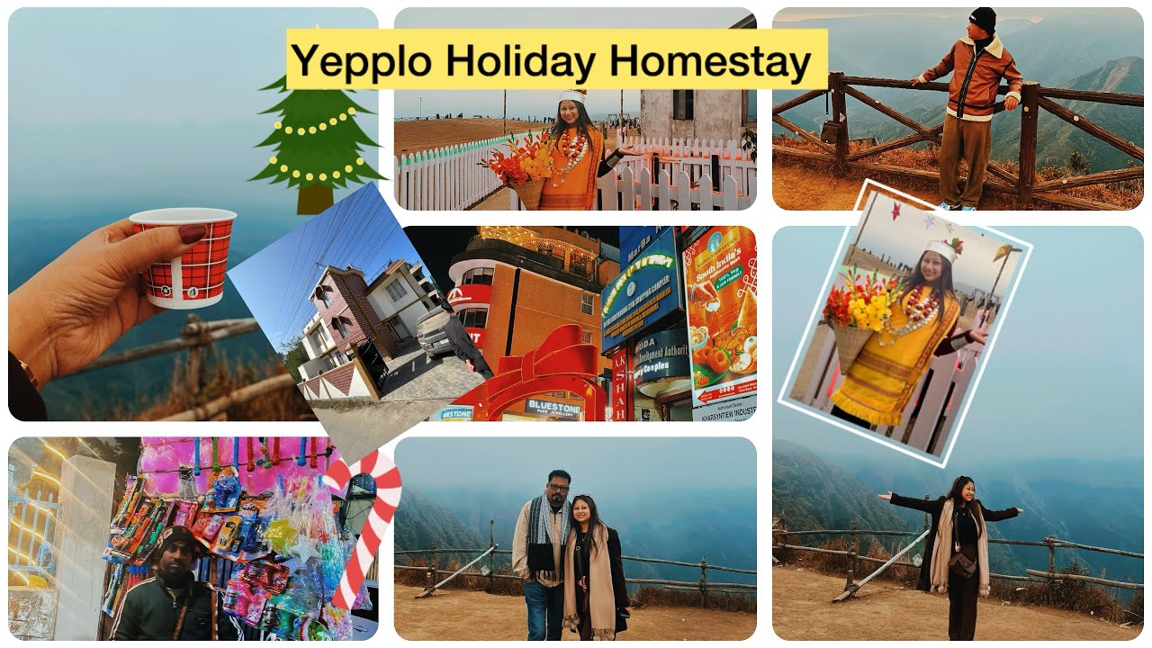 Yepplo Holiday Homestay in Shillong 🌲|| ঘৰৰ নিচিনাকৈ থাকিব পাৰিব || Laitlum ৰ ঠান্ডা উপভোগ কৰিলো 🥶