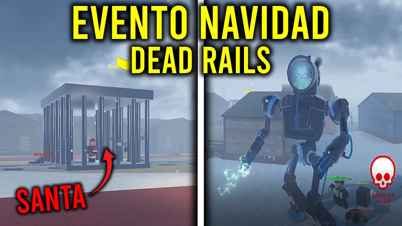 🎄CÓMO COMPLETAR FÁCIL el NUEVO EVENTO DE NAVIDAD en DEAD RAILS🎅 (ROBLOX)