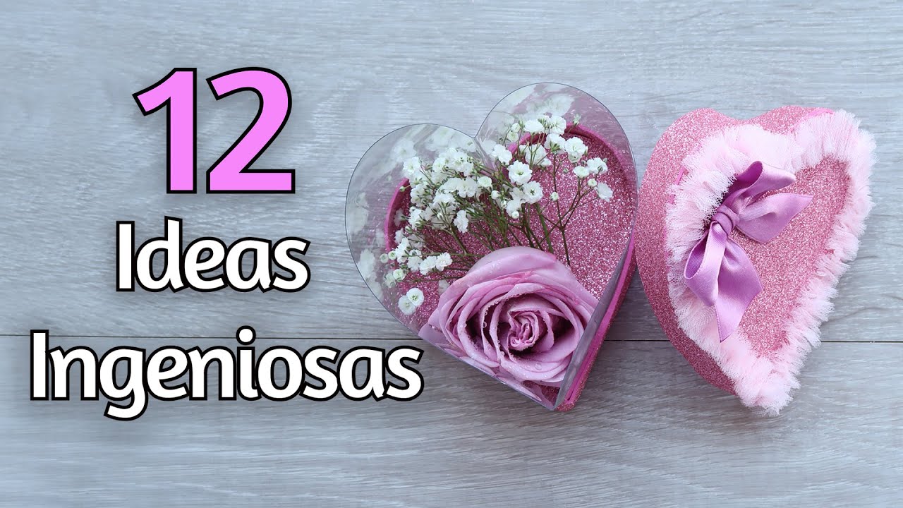 No Sabes que Regalar en SAN VALENTIN? 12 Ingeniosas Ideas para Regalar con Botellas Plásticas