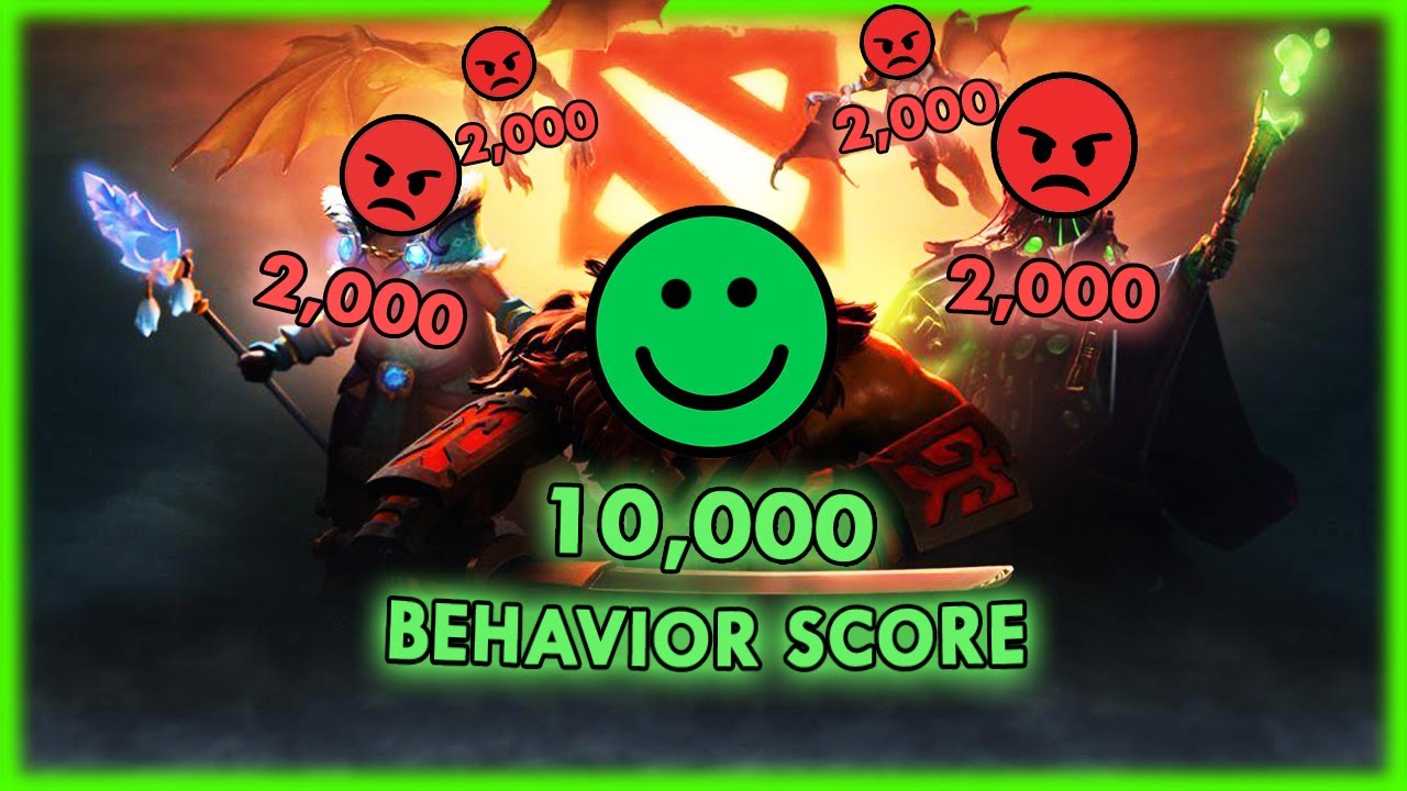 When DOTA Put a 10K with 2K Behavior Score