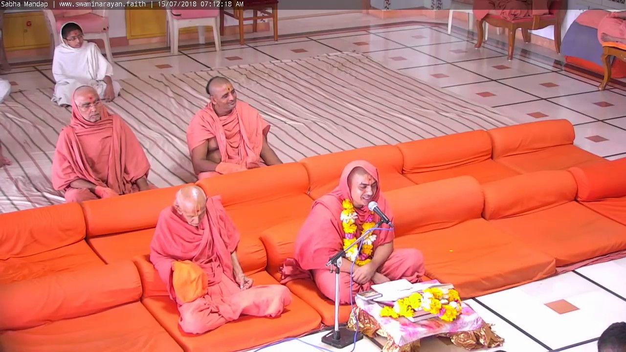 Vachanamrut Gadhada Madhya 23, 24 (Daily Morning Katha) 15/7/2018