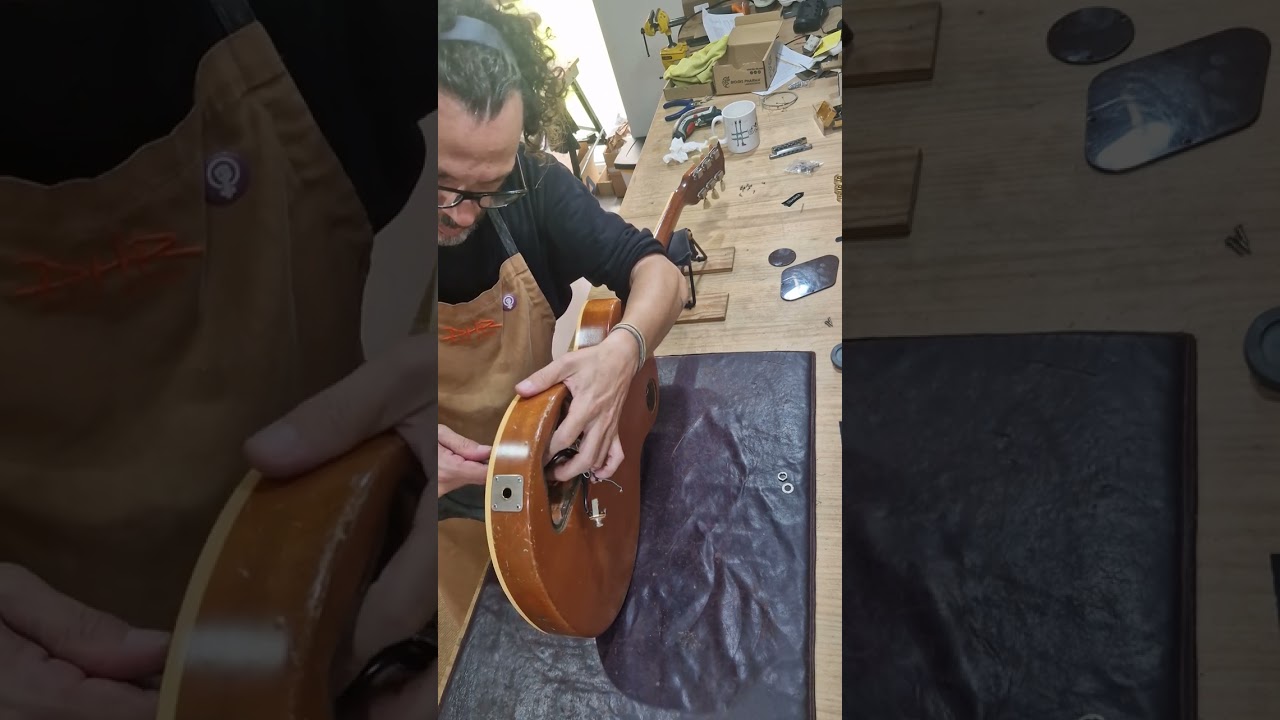 Así se Monta una Gibson Les Paul 🔧 | Proceso Completo en Time-Lapse