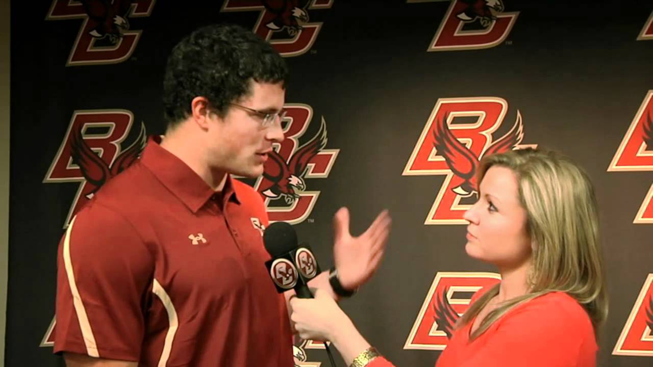 Luke Kuechly visits campus for NFL Pro Day