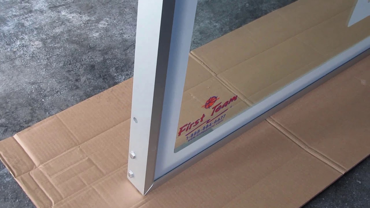 First Team FT232 Tempered Glass Basketball Backboard