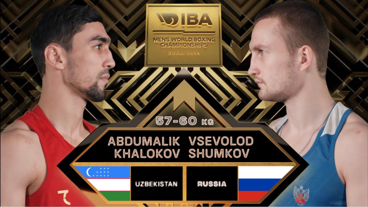 Finals 60kg KHALOKOV Abdumalik 🇺🇿 vs SHUMKOV Vsevolod 🇷🇺 | IBA 2025 Men’s WBCHs