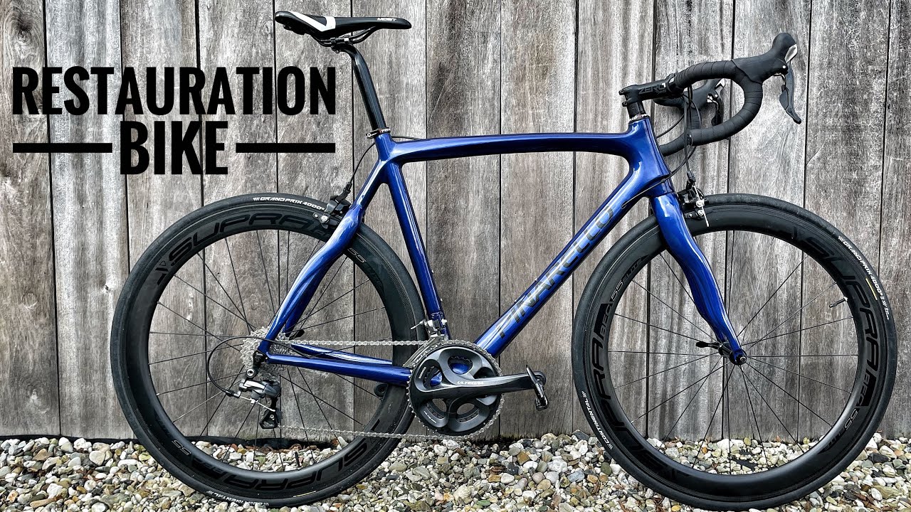 Bike Restoration and repaint carbon Pinarello FP Quattro