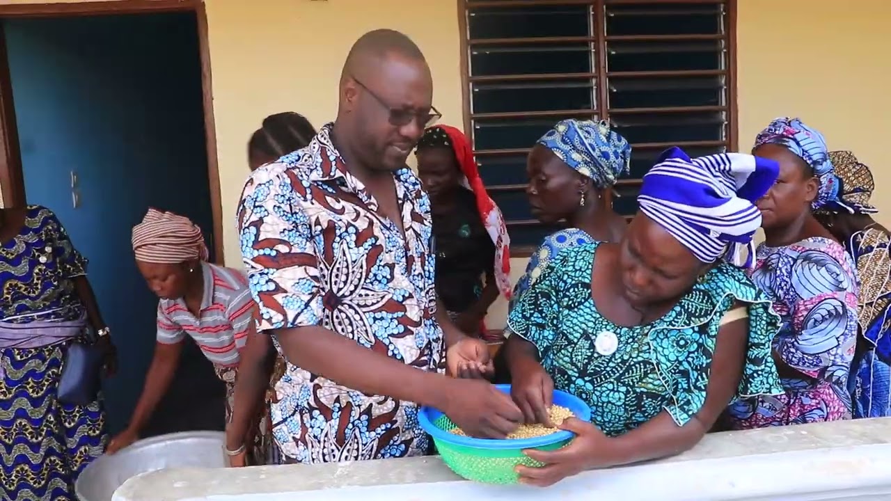 Transformation du soja en farines infantile et adulte enrichies