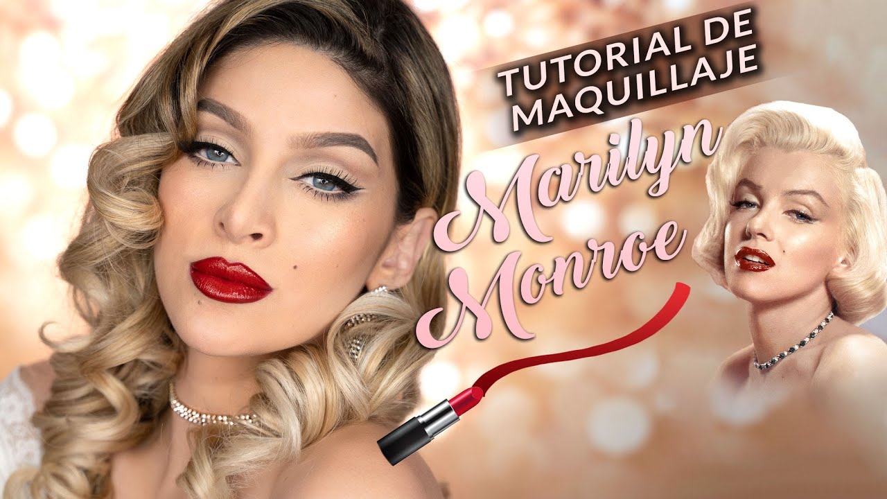 TUTORIAL DE MAQUILLAJE MARILYN MONROE PASO A PASO