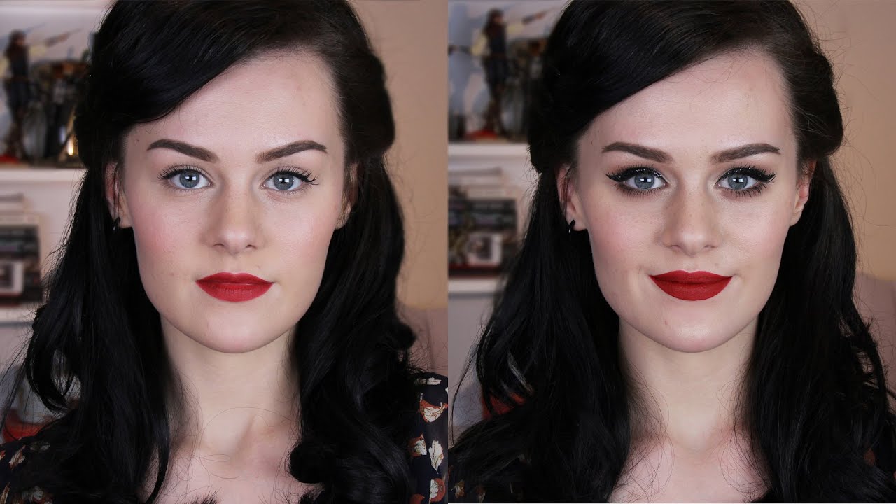 1940s Inspired Hair & Makeup | The Longest Ride (ad)
