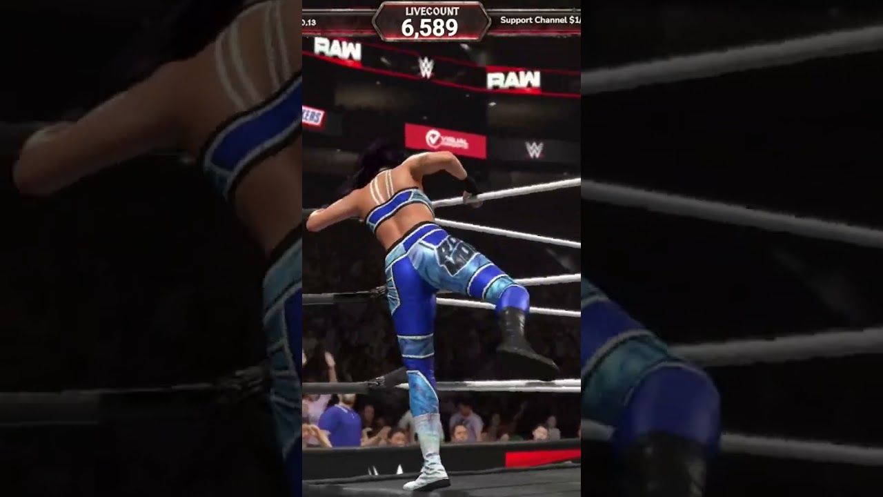 Какая женщина станет чемпионкой? #wwe #shortvideo #wwe2k26 #shorts #whatif #raw #ajlee