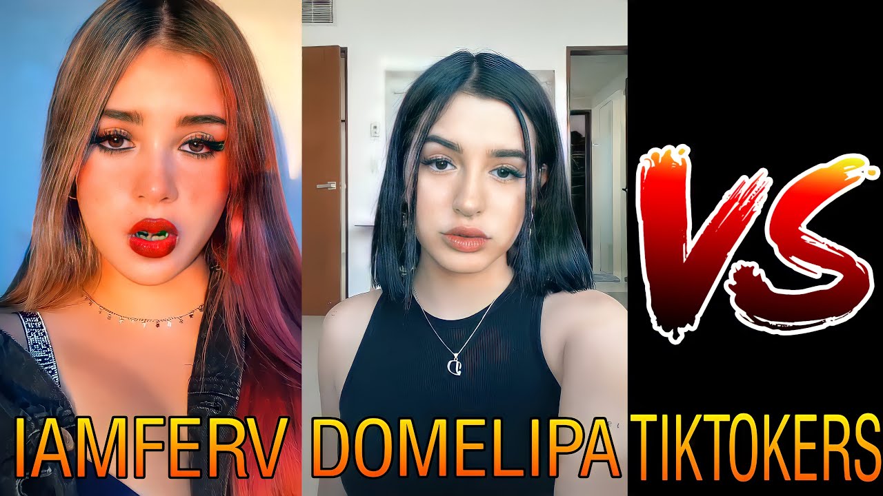 Iamferv VS Domelipa VS TikTokers - Batalla De TikTok 💥🔥