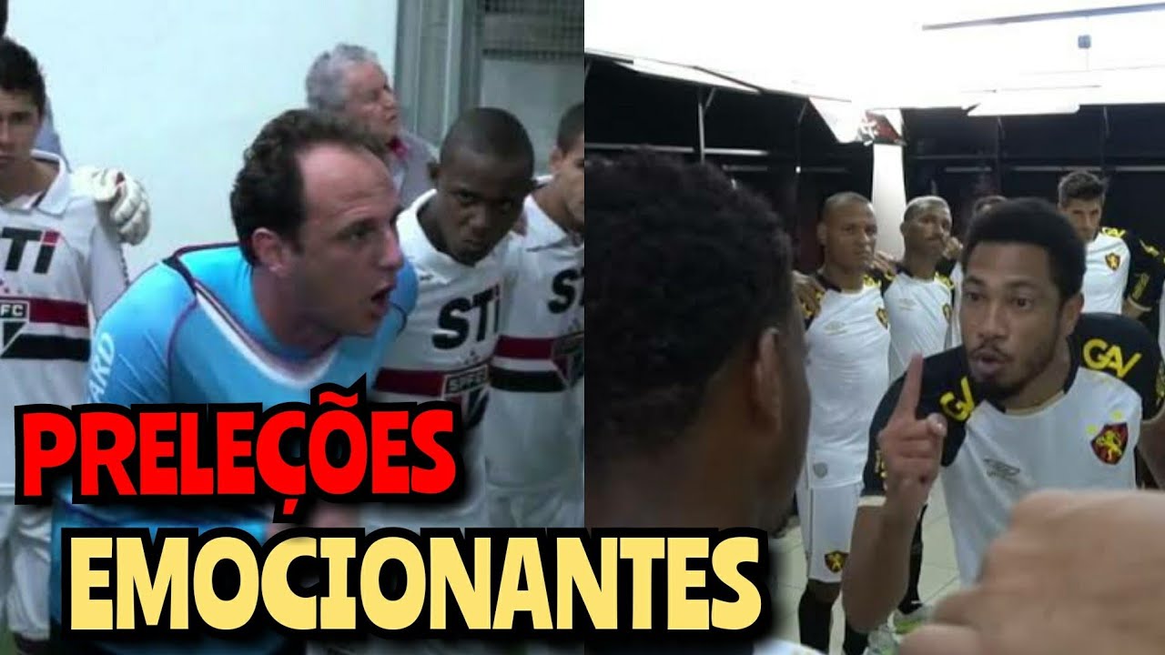 AS PRELEÇÃO MAIS EMOCIONANTES  DO FUTEBOL.
