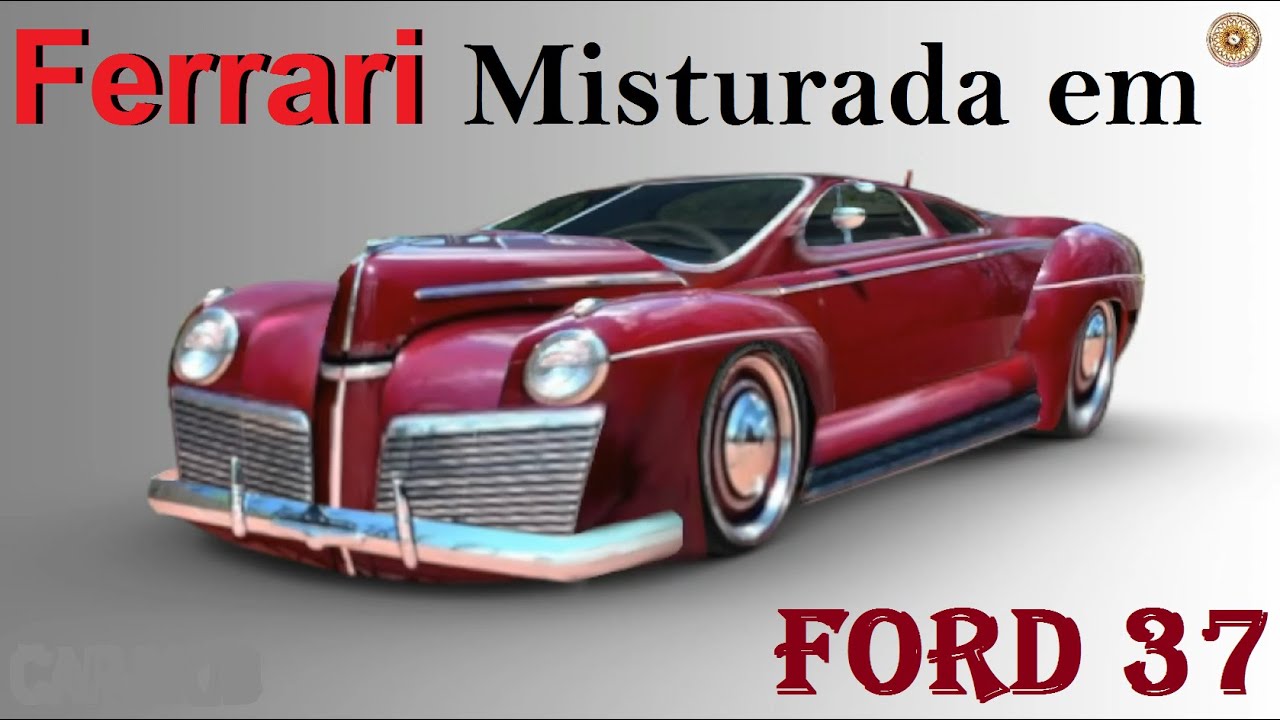 Ferrari Calif&oacute;rnia T 3 Trasformada em ford 37