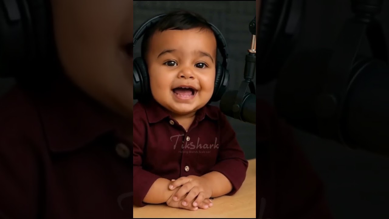 Smart Agency Vibes Only &ndash; Tikshark Gets Adorable with Baby Podcast Trend!